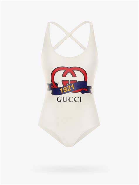 gucci swim shorts white|Gucci bikini swimsuit.